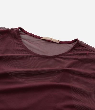 Blusa en Tule con Musculosa Curve y Plus Size 7