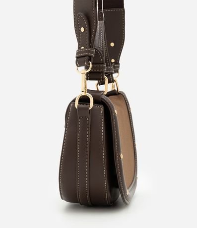 Cartera Transversal Mediana en Gamuza con Asa Desmontable 2