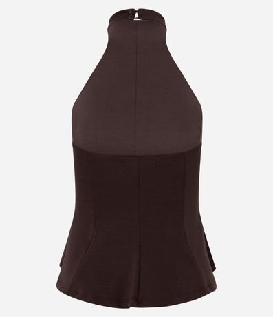 Blusa Peplum de Frente única en Viscosa 6