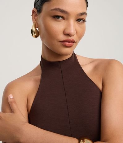 Blusa Peplum de Frente única en Viscosa 3