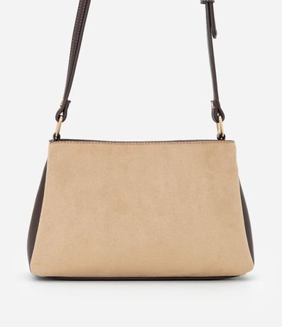 Cartera Transversal Mediana en Gamuza con Asa Ajustable 3