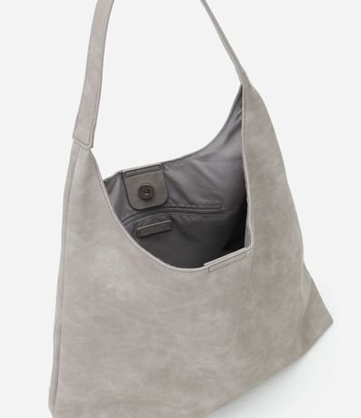 Cartera Hobo Grande en PU con Asa Larga 4