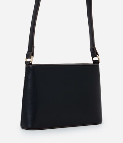 Bolsa Transversal Pequeña en PU con Asa Larga Ajustable 3