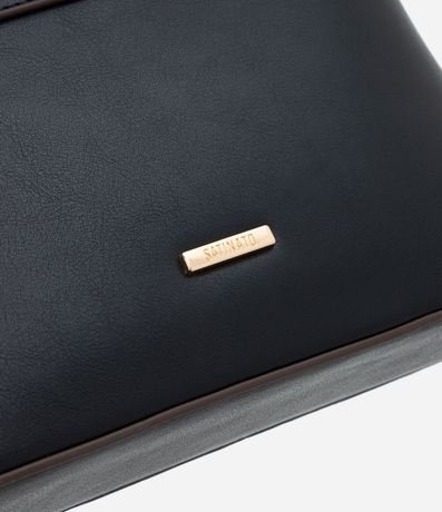 Bolsa Transversal Pequeña en PU con Asa Larga Ajustable 4