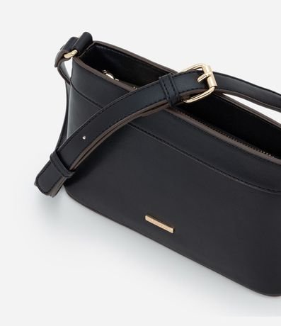 Bolsa Transversal Pequeña en PU con Asa Larga Ajustable 6
