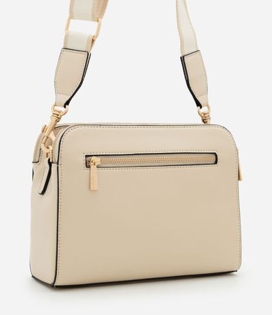 Cartera Transversal Mediana en PU con Bretel Ancho 4