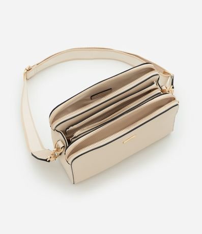 Cartera Transversal Mediana en PU con Bretel Ancho 6