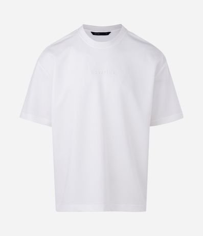 Remera Boxy en Poliéster con Lettering Novateur 4