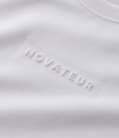 Remera Boxy en Poliéster con Lettering Novateur 8