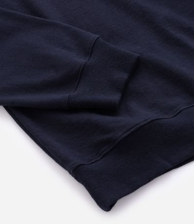 Buzo en Algodón con Cuello Polo 9