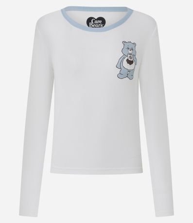 Blusa de Pijama en Rib con Estampa de Los Cariñositos 1