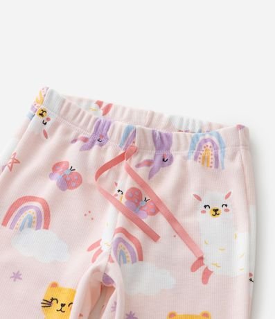 Pijama Infantil Largo con Estampa Animales – Talle 1 A 6 años 10