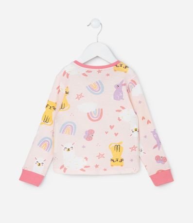 Pijama Infantil Largo con Estampa Animales – Talle 1 A 6 años 3