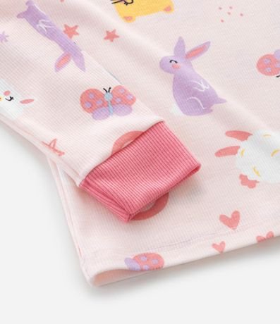 Pijama Infantil Largo con Estampa Animales – Talle 1 A 6 años 6