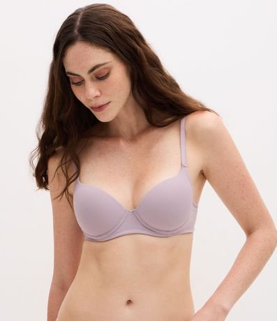 Kit 2 Sutiãs Media Taza en Microfibra con Copa y Aro 3