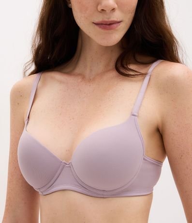 Kit 2 Sutiãs Media Taza en Microfibra con Copa y Aro 4