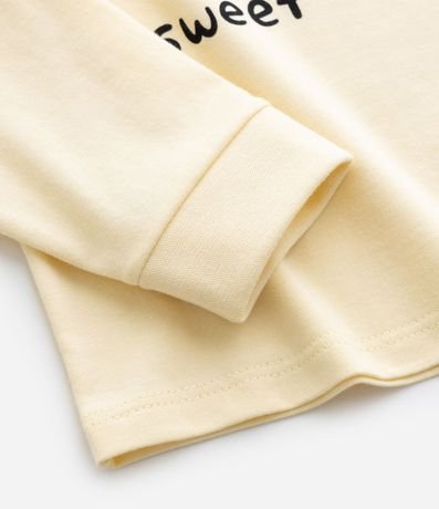 Pijama Infantil con Estampa de Abejas y Flores – Talle 1 a 6 años 10