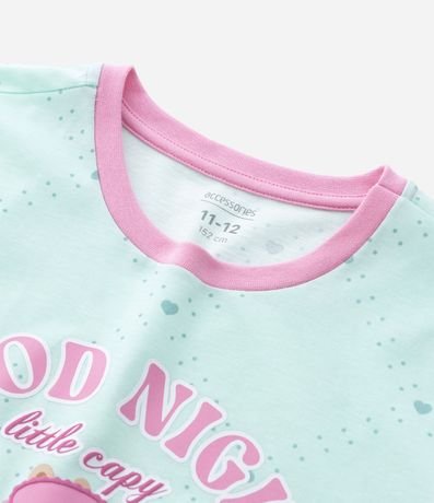 Camisón Infantil con Estampa Carpincho – Talle 5 A 14 años 4