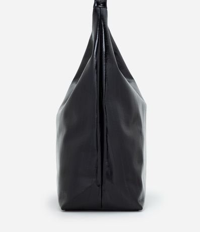 Cartera Hobo Grande en PU Texturizado 5