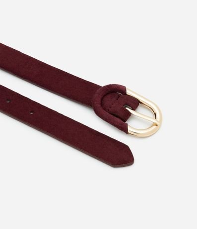 Kit 02 Cintos Medianos con Hebilla Ovalada Revestida 3