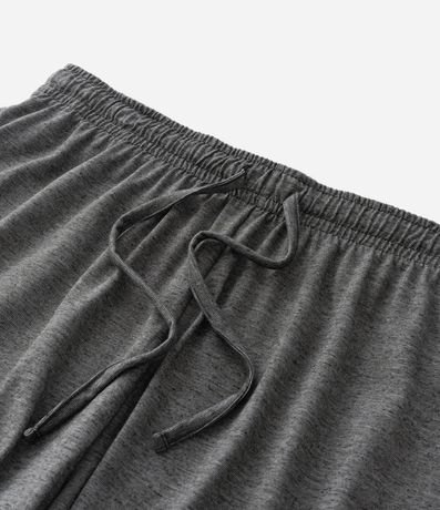 Pijama Corto en Algodón con Musculosa en Lino 8