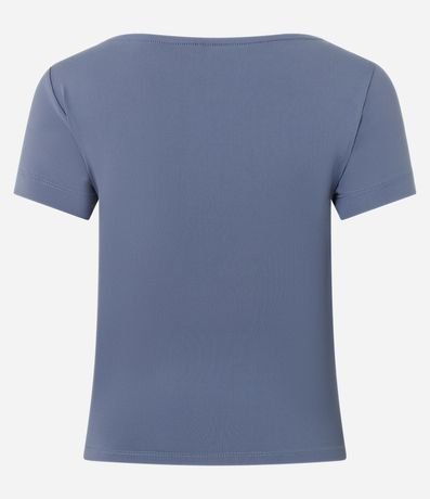 Blusa Manga Corta con Escote Canoa 7