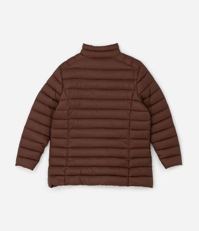 Campera Puffer Ultralight Alargada en Poliamida Curve & Plus Size 6