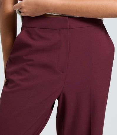 Pantalón Recto en Sastrería con Bolsillo Cuchillo 2