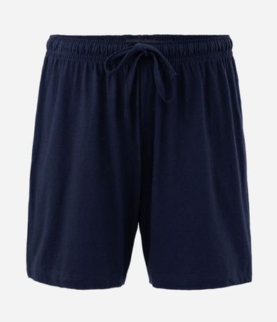 Pijama Corto con Cuello Redondo y Estampa de Rayas 6