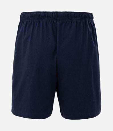 Pijama Corto con Cuello Redondo y Estampa de Rayas 7