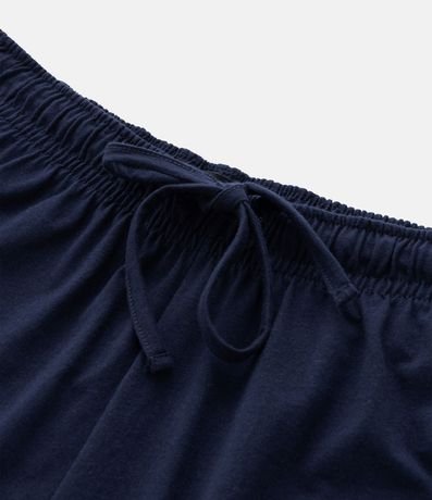 Pijama Corto con Cuello Redondo y Estampa de Rayas 8