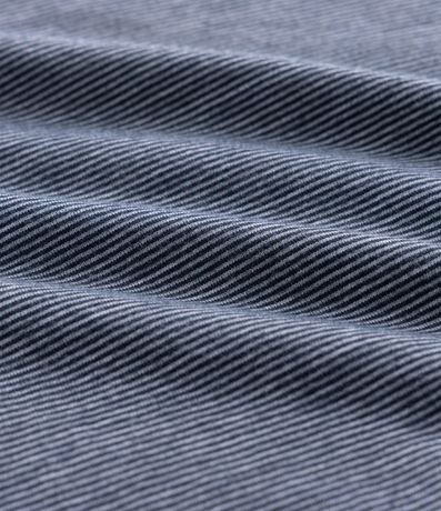 Pijama Corto con Cuello Redondo y Estampa de Rayas 9