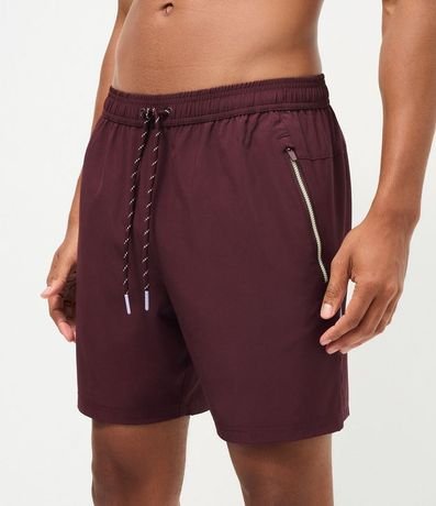 Bermuda Deportiva con Bloques de Color y Bolsillos con Cremallera 3