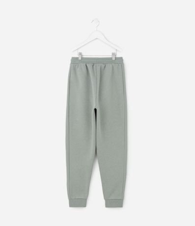 Pantalón Infantil en Algodón Felpado con Bolsillos y Cremallera – Talle 5 a 14 años 3