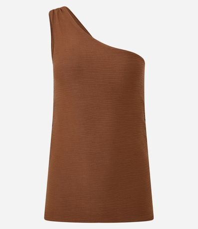 Blusa Texturizada en Anarruga Escote Hombro Único