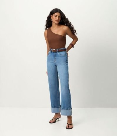 Blusa Texturizada en Anarruga Escote Hombro Único 2