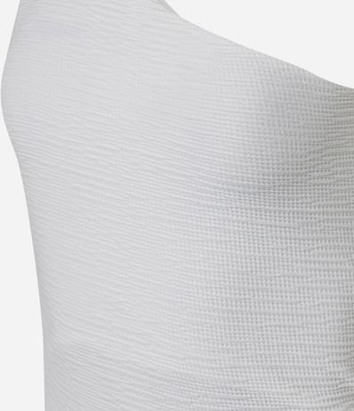 Blusa Texturizada en Anarruga Escote Hombro Único 5