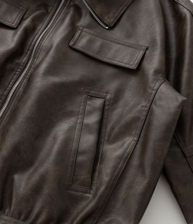 Campera Bomber con Bolsillos Curve y Plus Size 3