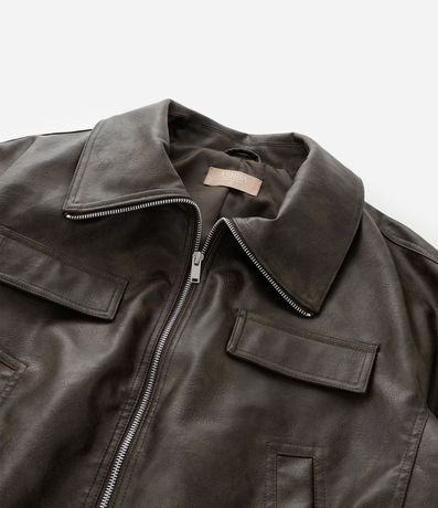 Campera Bomber con Bolsillos Curve y Plus Size 4