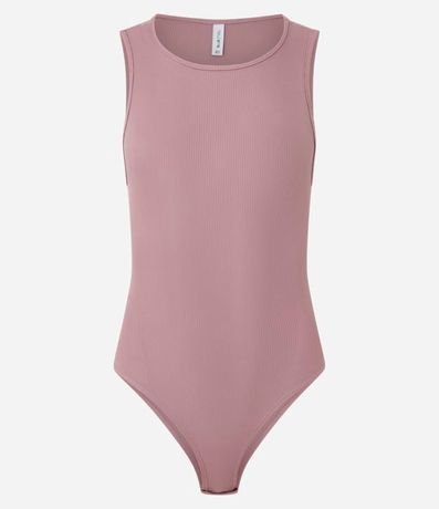 Body Básico en Rib con Cuello Halter 5