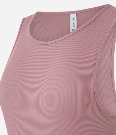 Body Básico en Rib con Cuello Halter 6