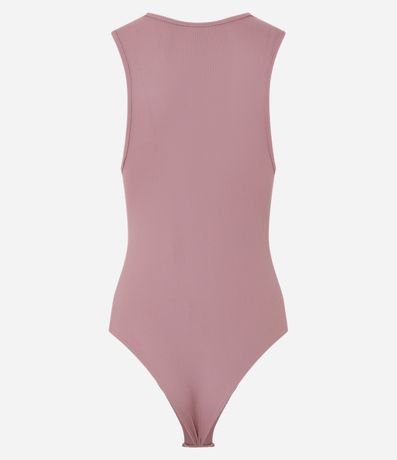 Body Básico en Rib con Cuello Halter 9