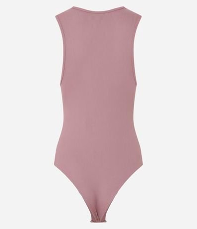 Body Básico en Rib con Cuello Halter 7
