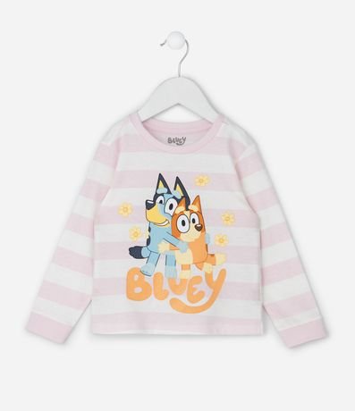 Pijama Infantil Bluey y Bingo Manga Larga – Talle 2 a 8 2
