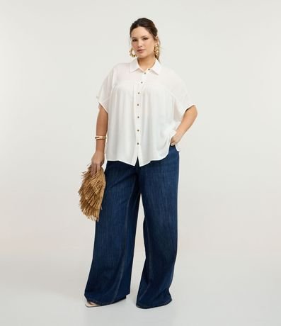 Pantalón Wide Leg en Jeans Curve & Plus Size