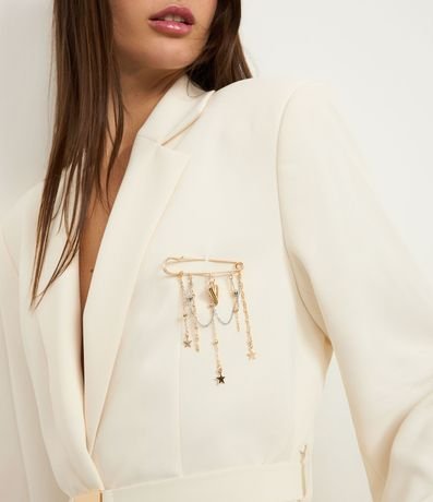 Kit 03 Broches en Metal con Colgantes Decorativos 3