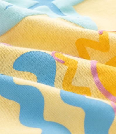 Remera Infantil con Estampado Ícones De Verano – Talle 1 a 5/6 3