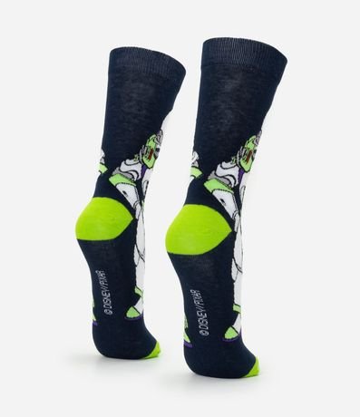 Media Caña Larga con Estampa Buzz Lightyear 3