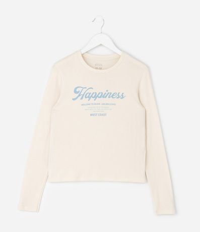 Pijama Infantil Largo en Media Malla con Estampado de Cuadros y Lettering – Talle 7 a 16 años 3