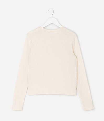 Pijama Infantil Largo en Media Malla con Estampado de Cuadros y Lettering – Talle 7 a 16 años 4